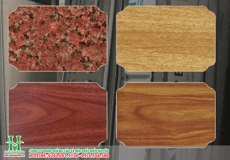In UV trên alu giả gỗ siêu nét - Giống gỗ thật 100%| in UV Hiểu Huyền